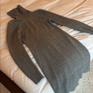 Michael Kors Gray Cashmere Sweater Dress